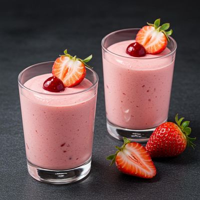 Strawberry Mousse (1 Pc)